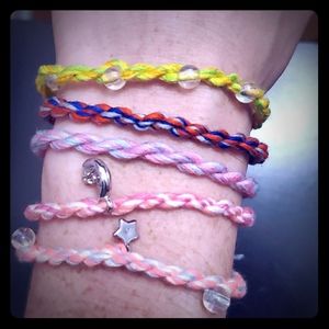 Bracelets and anklets